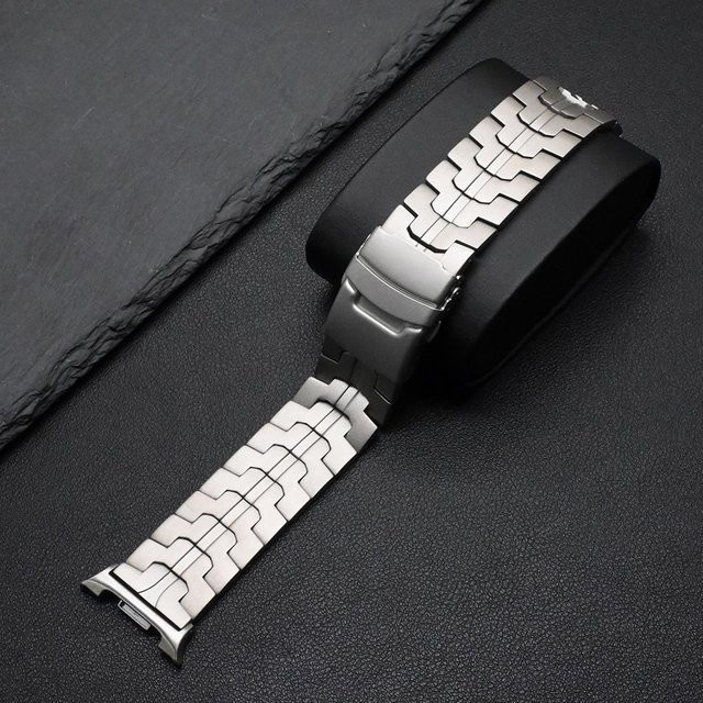 Jaytop Uhrenarmband Titan, Silber, Herren - Bild 1