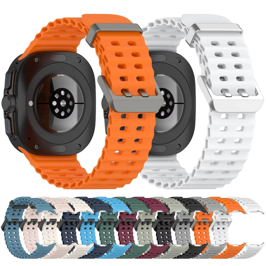 Samsung Uhrenarmband Silikon, Ocean, 47 mm, Unisex - Bild 2
