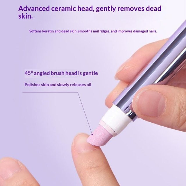 HKyo Nagelhautöl Stift mit Keramikspitze, White, Unisex - Bild 1