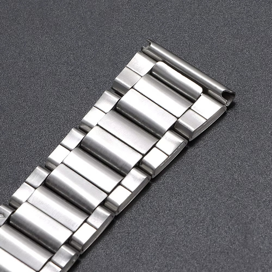 Uhrenarmband Edelstahl, Silber, Unisex - Bild 3