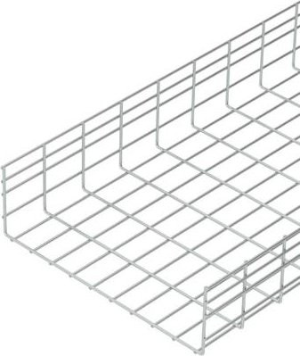OBO Bettermann Gitterrinne aus Edelstahl in Silber, B/H/L: 50,0 x 15,5 x 300,0 cm - Bild 1