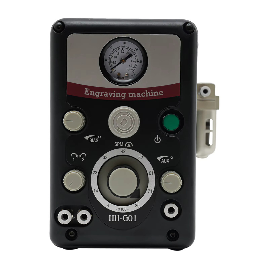 Bymaocar Elektrischer Pneumatischer Gravierhammer 80W in Schwarz, Einstellbarer Druckluft-Gravierstift 0-60psi für Schmuck und Heim- oder Gewerbenutzung - Bild 3