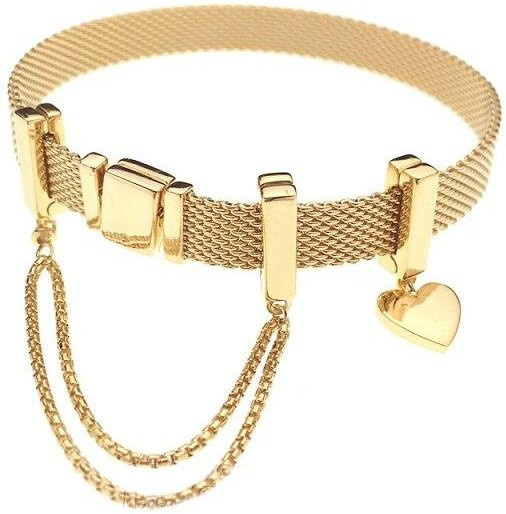 Allbestart Armband, 925 Silber, Gold, Damen, 16cm - Bild 1