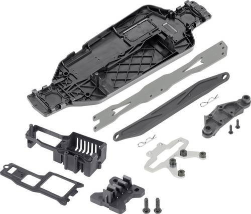 Reely Ersatzteil Chassis-Set Black - Bild 1