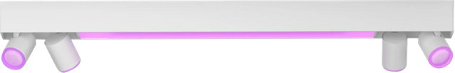 Philips Hue Centris Aufbauspot White & Color LED-Spotset in Weiß, Rechteckig, 4er-Set mit RGBW-Funktion und Bluetooth - Bild 1