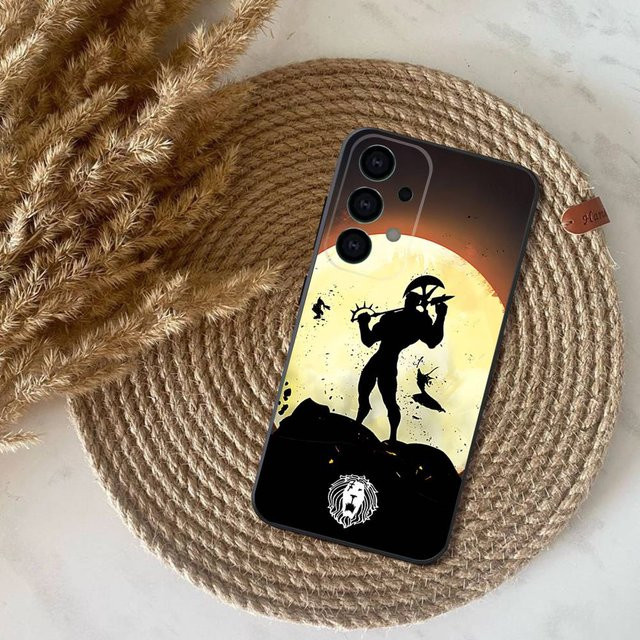 Stoßfeste Handyhülle E-Escanor Sieben Todsünden für Samsung Galaxy S25 S24 S23 S22 S21 S20 S10 S9 Ultra Plus FE in Multicolour - Bild 1