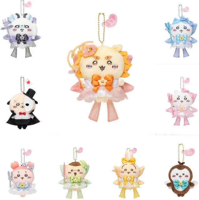 Chiikawaed Super Magical Girl Hachiware Usagi Momoka Plüschpuppe, Plüschtier - Bild 1