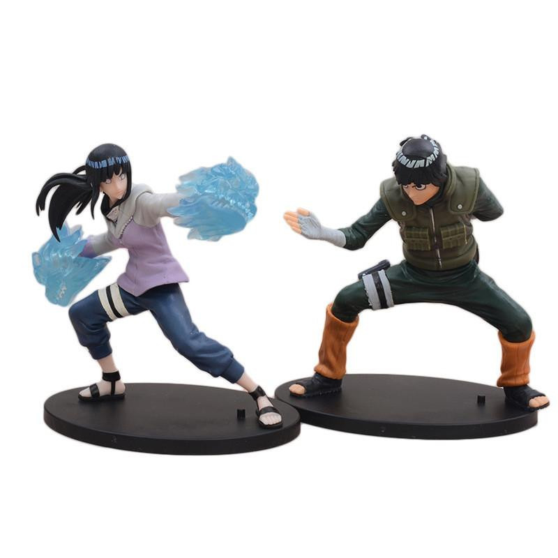 Yiran toy 1 Naruto Action Figur Rock Lee Hyuuga Hinata Roubu Doppel Löwenfaust Kampf 16cm - Bild 2