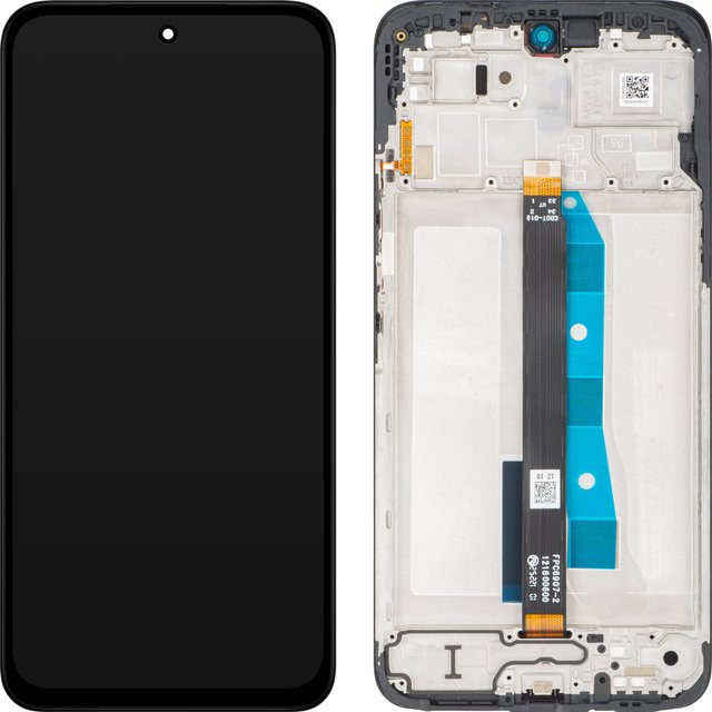 Xiaomi Poco M7 4G / Redmi 15 4G Display mit Touchscreen mit Rahmen, Schwarz, Europa-Version - Bild 1