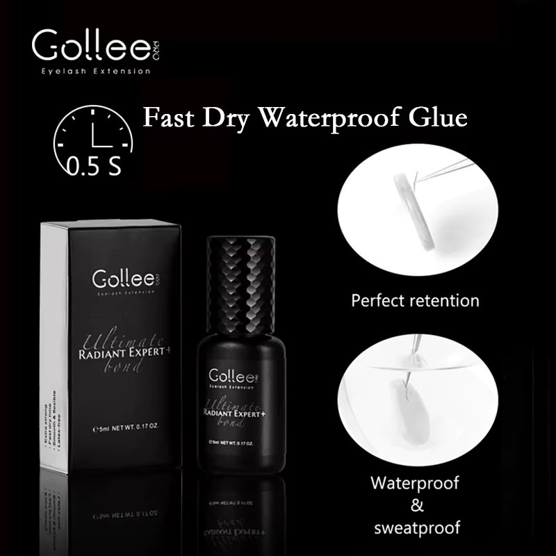 Gollee Wimpernkleber, schnelltrocknend, Unisex - Bild 1