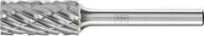 PFERD TOOLS Hartmetall Hochleistungsfrässtift NON-FERROUS Zylinder ZYA in Silber, Durchmesser: 12 mm, Länge: 25 mm, Schaft-Durchmesser: 6 mm für NE-Metalle - Bild 1
