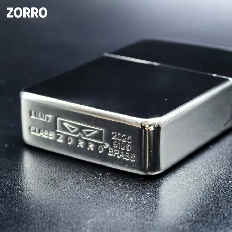 ZORRO 1941 Feuerzeug 910S in Nickel-Silber - Bild 5