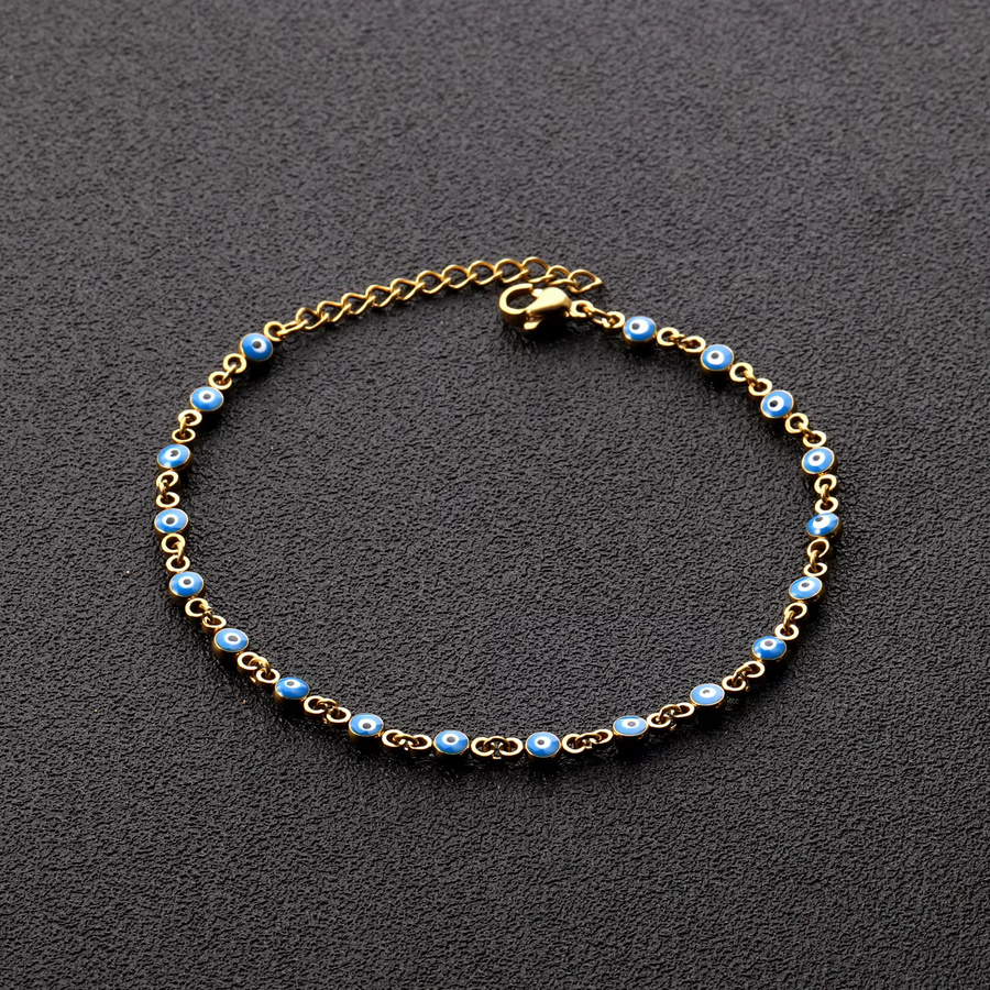 LUXUKISSKIDS Armband, Edelstahl, Gold, Perle, Damen - Bild 3