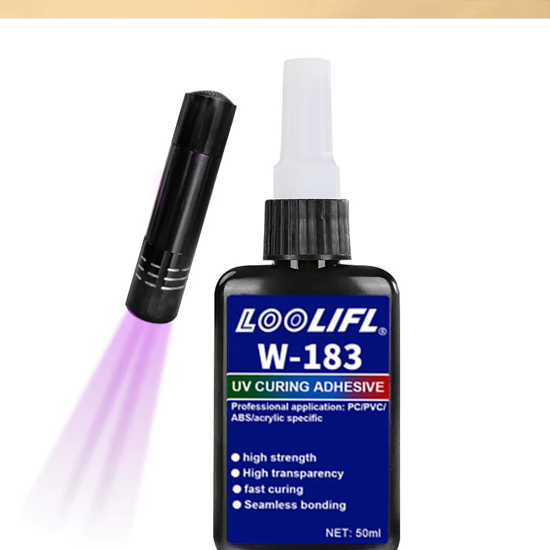 LOOLIFL UV-Harz-Set mit Licht zur schnellen Reparatur von Glas, Kunststoff und Schmuck in Transparent - Bild 3