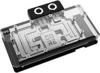 Alphacool Core RX 9070 XT Swift + Quicksilver Wasserkühlung in Silber und Transparent - Bild 1