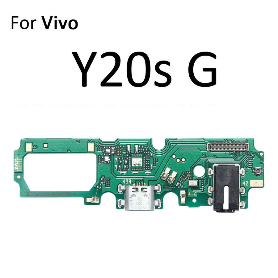 Ladeanschlussplatine mit USB-C Ladeport und Mikrofon-Flexkabel für Vivo Y20 Y20i Y20s G Y21 Y21A Y21e Y21G Y21s Y21T - Bild 2