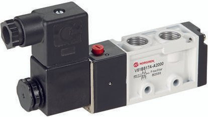 IMI Norgren Wegeventil V51B511A-A213J in Weiß, Druckbereich 2 bis 8 bar - Bild 1