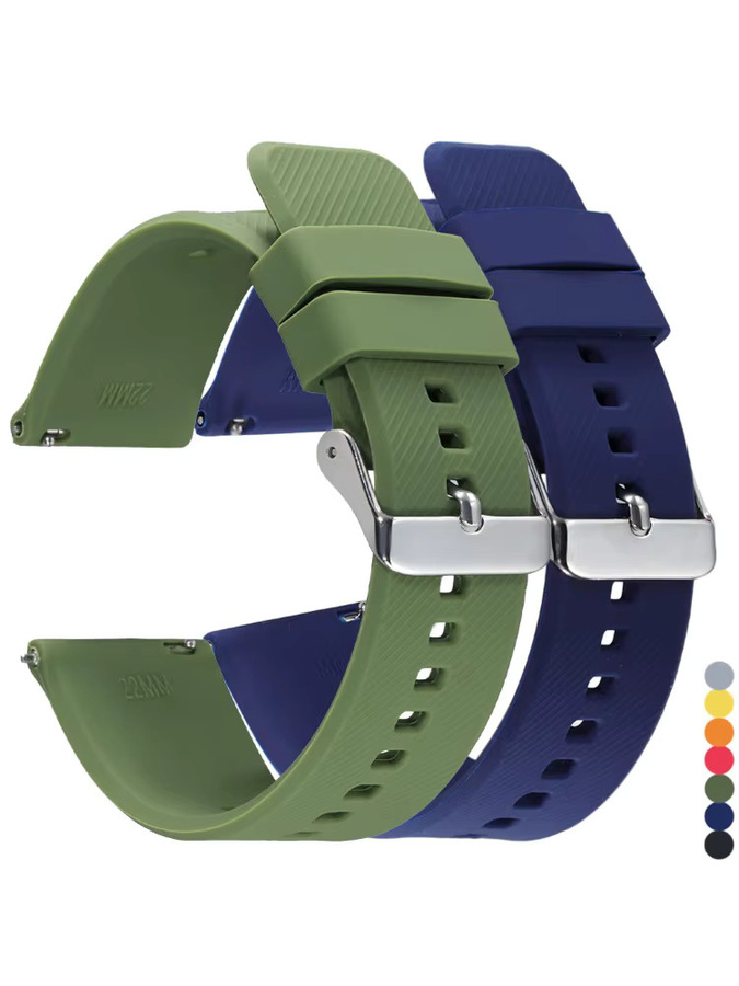 HQstrap Uhrenarmband Silikon, Damen Herren - Bild 4
