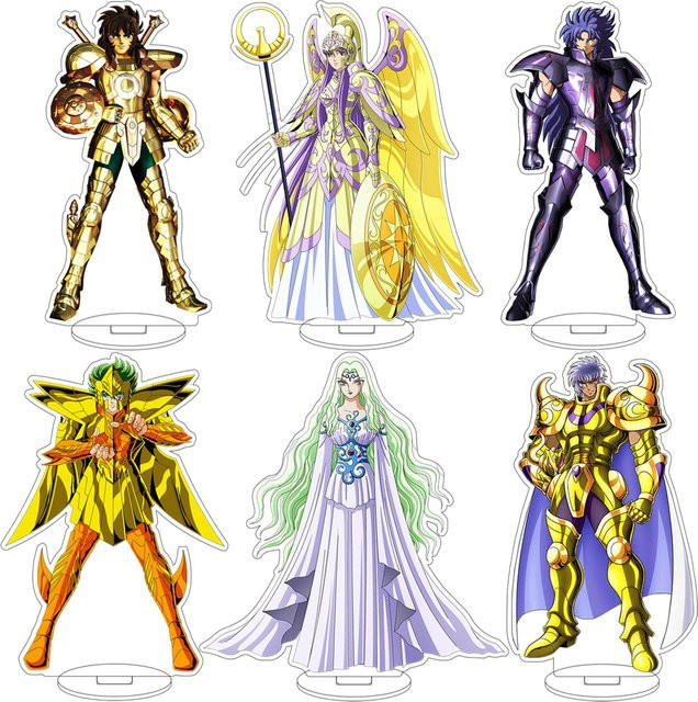 Bandai Saint Seiya Acryl-Figur Ständer, 16cm - Bild 1