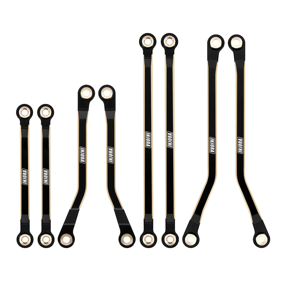 INJORA Messing High Clearance Links Set, Zubehör, Metall - Bild 2