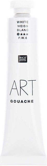 Rico Design ART Gouache Weiß 22 ml - Bild 1