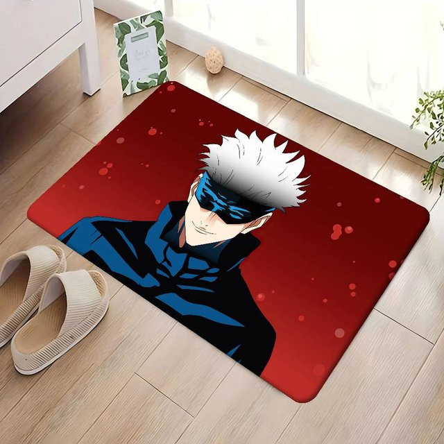 Karpetti Bereichsteppich Jujutsu Kaisen Satoru Gojo, Waschbar und Rutschfest, Mehrfarbig, Breite: 40 cm, Länge: 60 cm - Bild 1