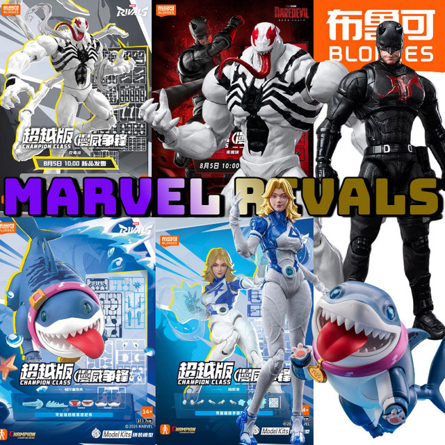 BLOKEES Venom Spider-Man Action Figure, Montage Modell Puppe - Bild 1