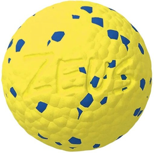 Zeus Hundespielzeug Nitro Ball mit Gewicht Gelb-Blau - Bild 1