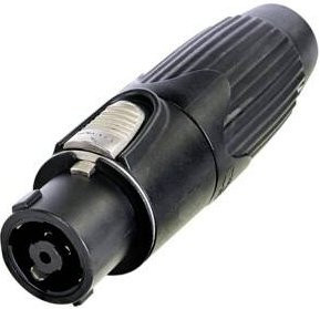 Neutrik SpeakON Lautsprecher-Steckverbinder NLT8FXX-BAG, 8-polig, Schwarz - Bild 1