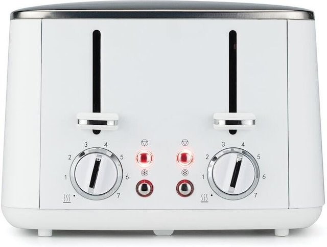 Wilfa Family Toaster 04W-1600 in Weiß mit 1600 Watt - Bild 1