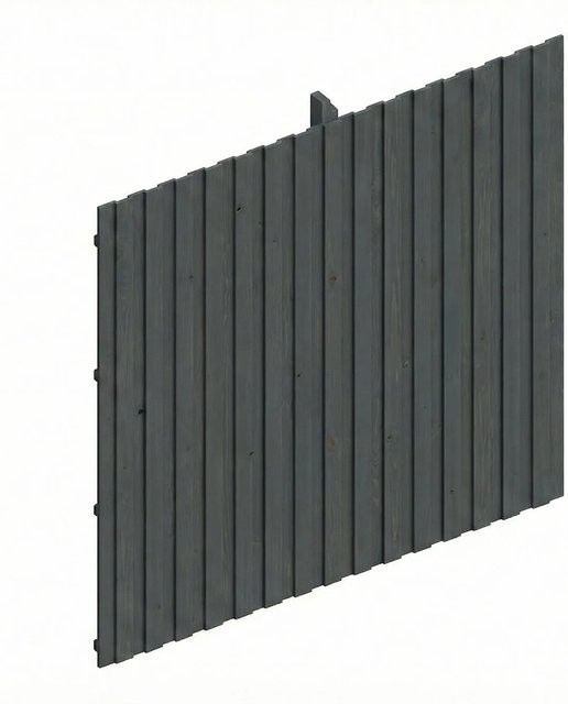 SKANHOLZ Carport-Rückwand aus Fichte in Schiefergrau, B/H: 362 x 330 cm - Bild 2