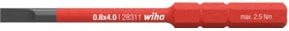 Wiha slimBit electric Schlitz-Bit in Rot, Breite: 3,5 mm, Länge: 75 mm - Bild 1
