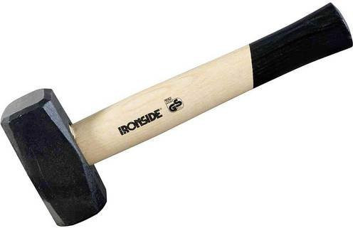IRONSIDE Fäustel aus Schmiedestahl mit Holzgriff in Schwarz, 1,282 kg - Bild 1