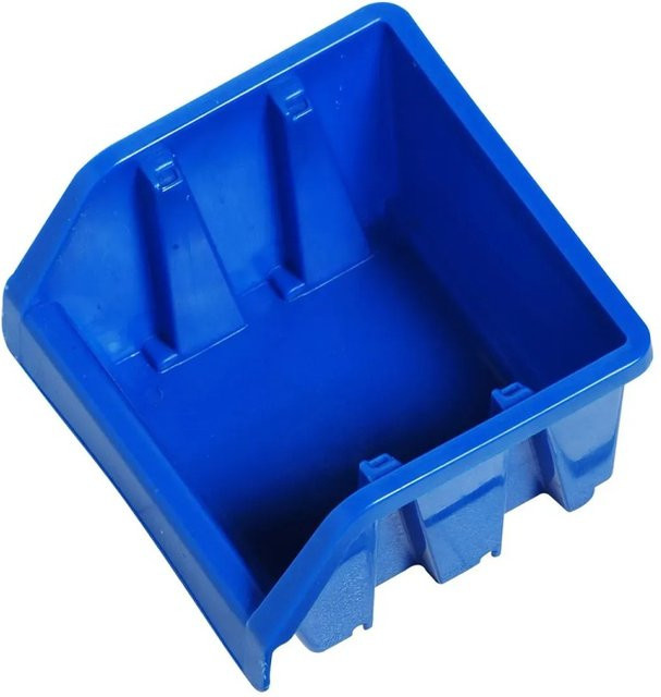 LUX-TOOLS Lagersichtbox Blau aus Kunststoff, Wandmontage, B/T/H: 115,0 x 110,0 x 1,0 cm - Bild 1