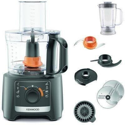 Kenwood MultiPro Compact Küchenmaschine FDP31.360GY in Grau mit Digitaldisplay und Pulse-Funktion - Bild 1