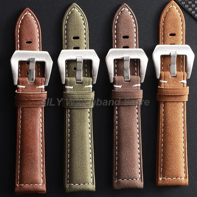 Panerai Uhrenarmband Leder, Braun, Unisex - Bild 1