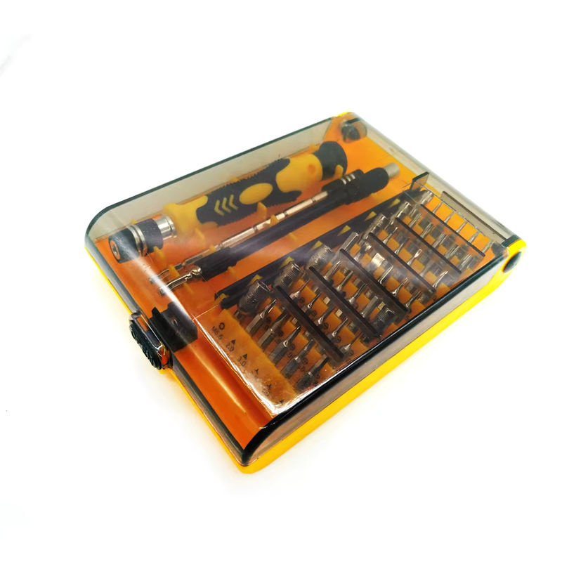 Fbiannely 45 in 1 Präzisions-Schraubendreher-Set mit Magnetfunktion und Pinzette in Gold - Bild 4