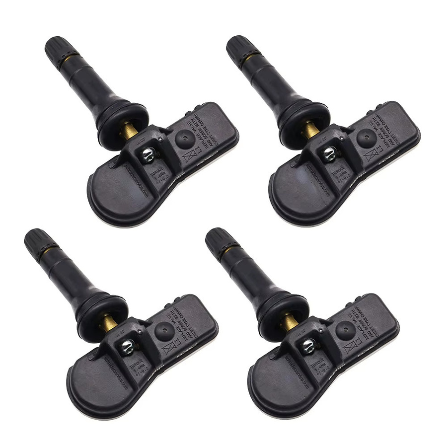GANGLE Reifendruckkontrollsensor TPMS Sensor 433 MHz für Peugeot Partner Tipi und Citroen in Schwarz - Bild 3