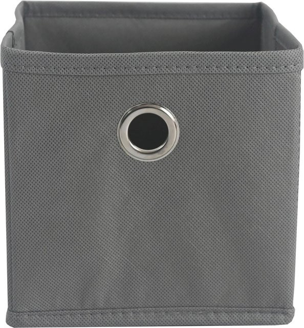 Based Faltbox Phoebe Grau B/T/H: 15 x 15 x 15 cm - Bild 1