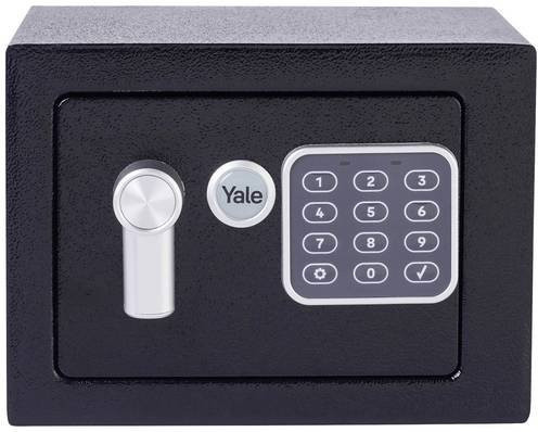 Yale Value Safe XS Möbeltresor mit elektronischem Zahlenschloss und Schlüsselschloss, Schwarz, B/T/H: 23,0 x 17,0 x 9,0 cm - Bild 3