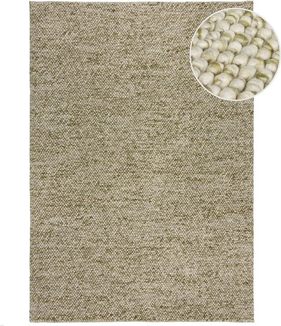 Flair Rugs Wollteppich Minerals Grün, B/T: 80 x 150 cm - Bild 1