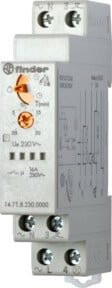 Finder Treppenhausautomat N/L schaltbar 1S 16A 230VAC Weiß DIN-Schiene 14.71.8.230.0000 - Bild 1