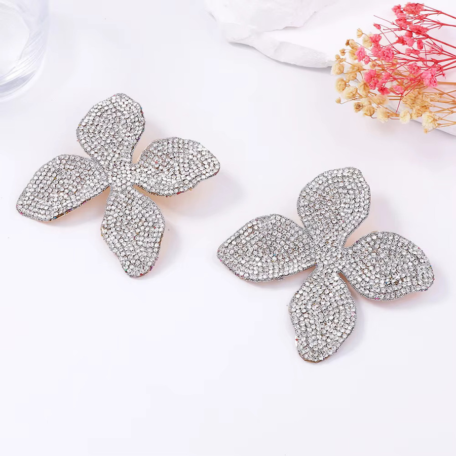 Erpels Ohrringe, Blume, Bunt, Kristall, Damen - Bild 2