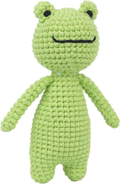 Knitty Critters Häkelset Frosch grün - Bild 1