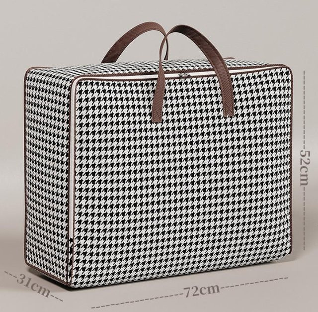 Wasserdichte Aufbewahrungstasche von Chocolate Home in Multicolour mit stabilen Griffen und faltbarer Funktion, Volumen: 120 l - Bild 1