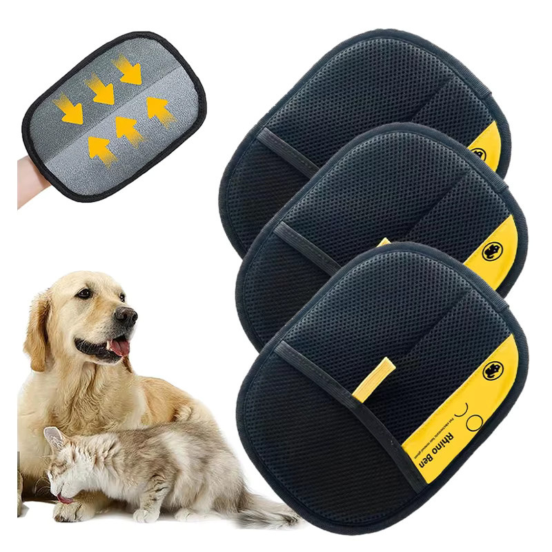 JETTING Elektrostatische Haarentferner Handschuhe zur Haustierpflege für Katzen und Hunde - Bild 3