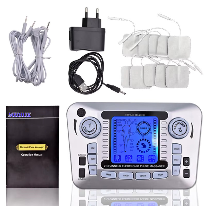 OPSLEA Elektrischer Muskelstimulator EMS Körpermassagegerät, Unisex - Bild 3