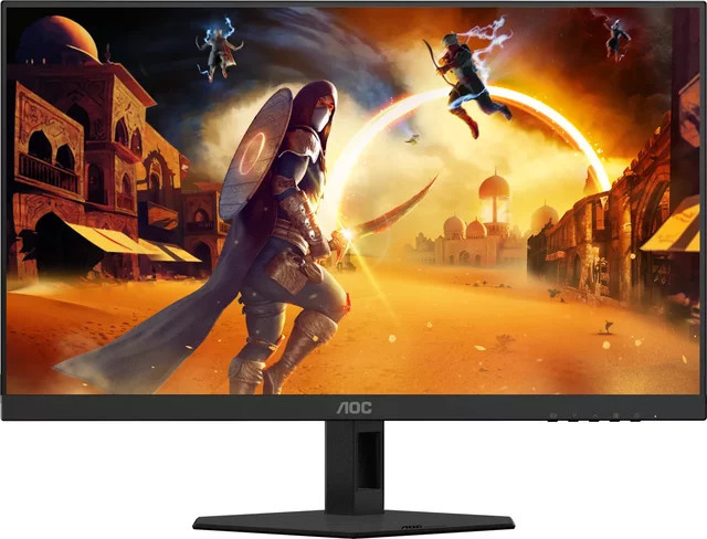 AOC G4 24G4HRE Gaming-Monitor mit 60,5 cm (23,8 Zoll) Full HD, Fast IPS-Panel, 200 Hz und 1 ms Reaktionszeit in Schwarz-Rot - Bild 2
