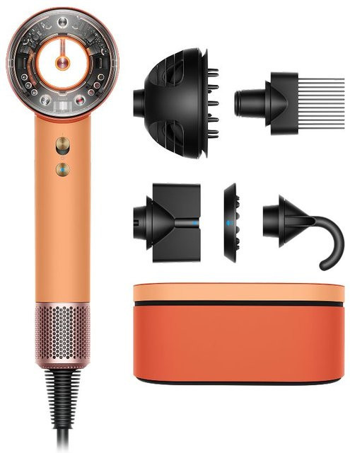Dyson Supersonic Nural Haartrockner Curly+Coily, Ceramic Apricot/Topaz - Bild 1