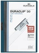 DURABLE Klemmmappe DURACLIP A4 Blau 25 Stück - Bild 1
